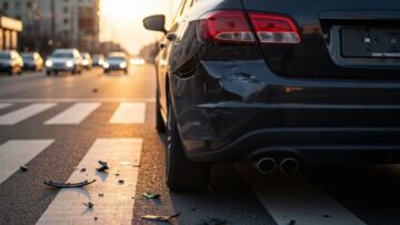 Dobre-Wieś: zderzenie z autokarem po złym manewrze